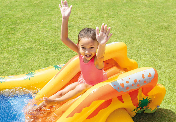 Dinosaur Volcano Inflatable Swimming Pool