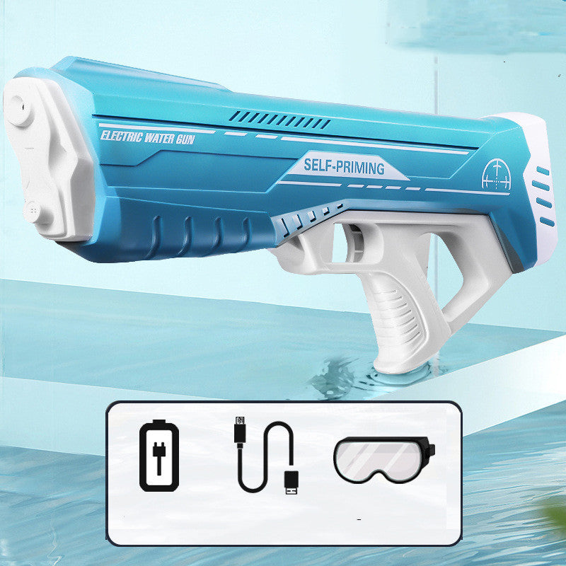 Electric Auto-Refill Water Blaster – Kids' High-Powered Water Gun