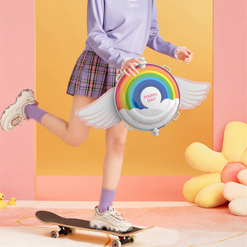 Rainbow Angel Backpack Water Gun