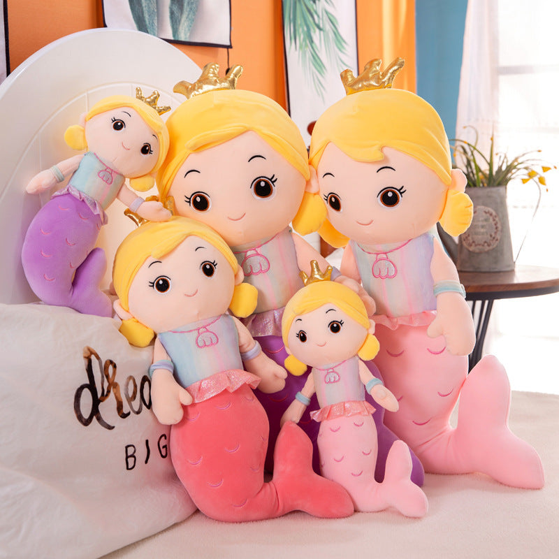 Mermaid Plush Pillow – Soft Toy for Girls