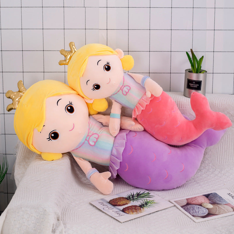 Mermaid Plush Pillow – Soft Toy for Girls