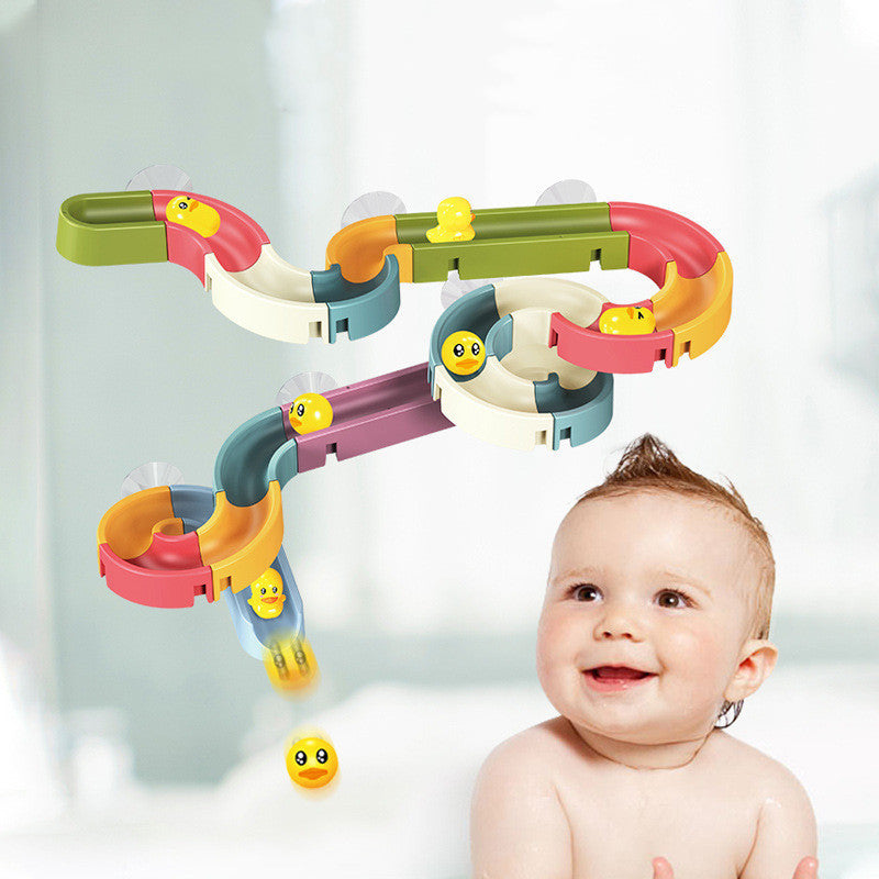 Wall-Mount Bath Track – DIY Duck Slide
