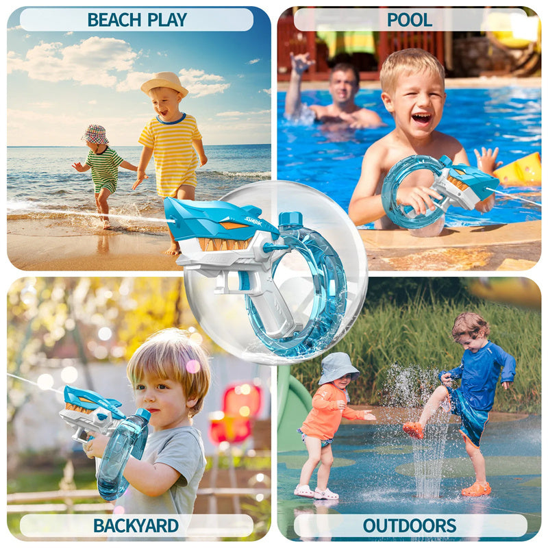 Shark Electric Water Gun – Fully Automatic Continuous Spray